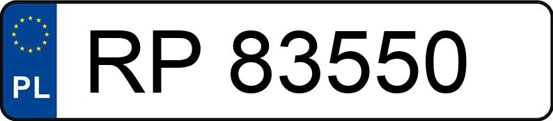 Numer rejestracyjny RP 83550 posiada LANCIA LYBRA - RP83550 Numer rejestracyjny RP 83550 posiada LANCIA LYBRA - RP83550