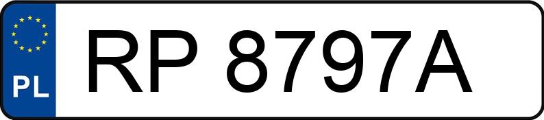 Numer rejestracyjny RP 8797A posiada AUDI A4 - RP8797A Numer rejestracyjny RP 8797A posiada AUDI A4 - RP8797A