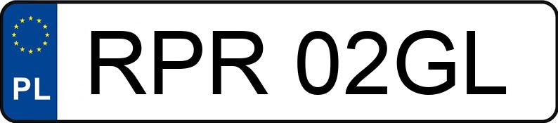 Numer rejestracyjny RPR 02GL posiada BMW 318i Kat. E36 318i Kat. E36 - RPR02GL