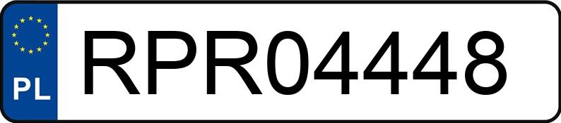Numer rejestracyjny RPR 04448 posiada BMW 318i Kat. MR`01 E3 E46 318i Kat. MR`01 E3 E46 - RPR04448