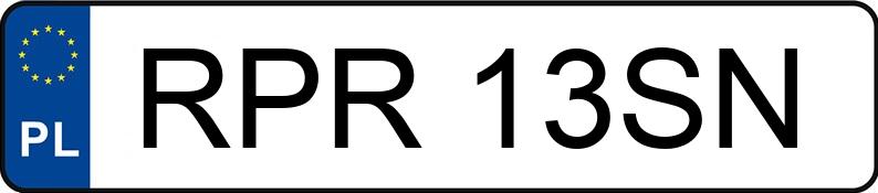 Numer rejestracyjny RPR 13SN posiada MERCEDES-BENZ C 200 D - RPR13SN