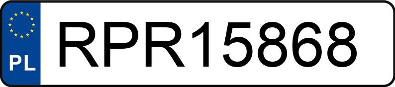 Numer rejestracyjny RPR 15868 posiada SEAT Ibiza 1.2 MR`02 E3 6L Reference - RPR15868 Numer rejestracyjny RPR 15868 posiada SEAT Ibiza 1.2 MR`02 E3 6L Reference - RPR15868