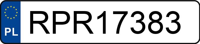 Numer rejestracyjny RPR 17383 posiada TOYOTA Corolla 1.4 Diesel MR`04 E4 Dynamic - RPR17383