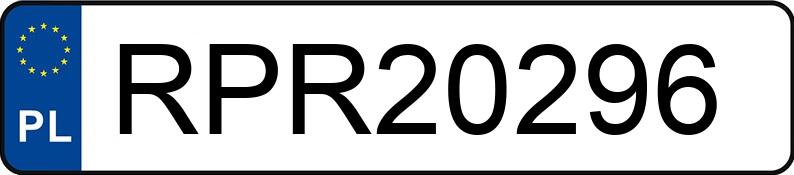 Numer rejestracyjny RPR 20296 posiada PEUGEOT 807 2.0 HDI MR`02 E3 SR - RPR20296