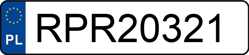 Numer rejestracyjny RPR 20321 posiada FORD Mondeo 2.0 TDCi MR`04 E3 Ambiente - RPR20321 Numer rejestracyjny RPR 20321 posiada FORD Mondeo 2.0 TDCi MR`04 E3 Ambiente - RPR20321