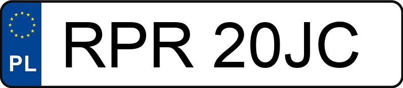 Numer rejestracyjny RPR 20JC posiada VOLKSWAGEN Golf IV 1.9 TDI MR`97 GTI - RPR20JC