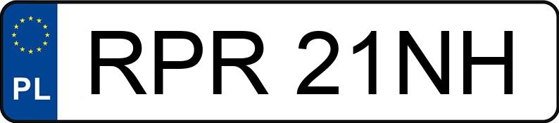 Numer rejestracyjny RPR 21NH posiada VOLKSWAGEN LT 35 2.5TDI - RPR21NH