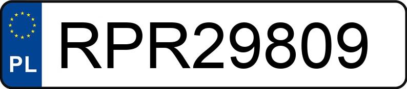Numer rejestracyjny RPR 29809 posiada HONDA Jazz 1.4i MR`02 E3 LS - RPR29809