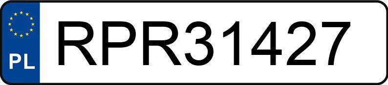 Il numero di registrazione RPR 31427 ha AUDI A4 1.9 TDi Kat. MR`99 B5 Aut. - RPR31427