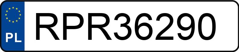 Numer rejestracyjny RPR 36290 posiada TOYOTA Corolla 1.4 Diesel MR`04 E4 Terra MM - RPR36290