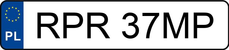 Numer rejestracyjny RPR 37MP posiada VOLKSWAGEN Polo III 1.3 Kat. MR`94 55 - RPR37MP