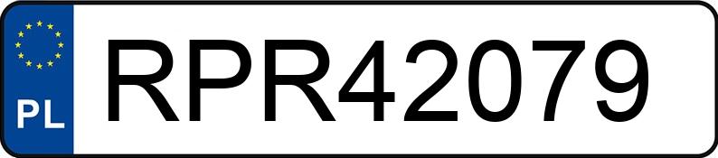 Numer rejestracyjny RPR 42079 posiada NISSAN JUKE - RPR42079