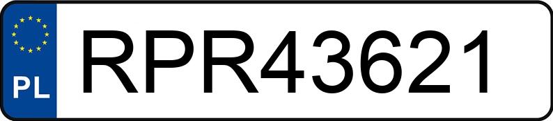 Numer rejestracyjny RPR 43621 posiada MITSUBISHI PAJERO - RPR43621 Numer rejestracyjny RPR 43621 posiada MITSUBISHI PAJERO - RPR43621