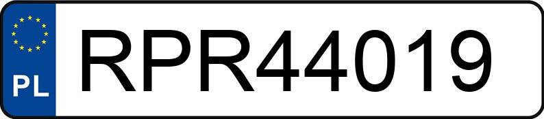 Numer rejestracyjny RPR 44019 posiada VOLKSWAGEN New Beetle MR`98 E3 - RPR44019