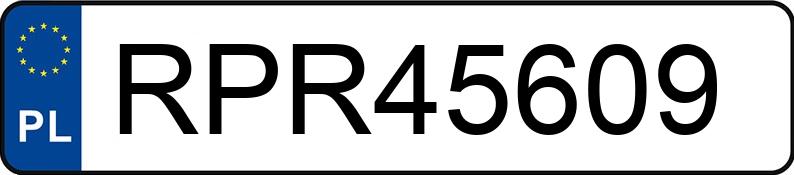 Numer rejestracyjny RPR 45609 posiada MITSUBISHI ECLIPSE - RPR45609 Numer rejestracyjny RPR 45609 posiada MITSUBISHI ECLIPSE - RPR45609