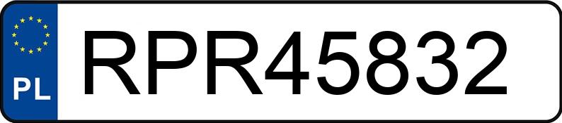 Numer rejestracyjny RPR 45832 posiada SEAT Leon 1.8 MR`99 E3 1M Sport Limited - RPR45832 Numer rejestracyjny RPR 45832 posiada SEAT Leon 1.8 MR`99 E3 1M Sport Limited - RPR45832