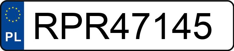 Numer rejestracyjny RPR 47145 posiada FIAT Punto II Dynamic - RPR47145