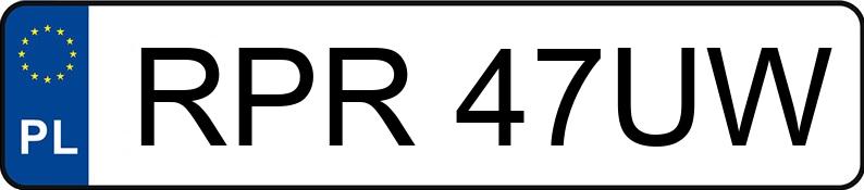 Numer rejestracyjny RPR 47UW posiada HONDA Accord 1.8i MR`98 S - RPR47UW