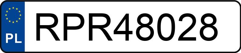 Numer rejestracyjny RPR 48028 posiada JEEP Grand Cherokee IV 3.0 CRD MR`10 E5 Overland - RPR48028