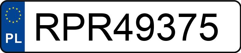 Numer rejestracyjny RPR 49375 posiada AUDI A4 1.8 Kat. MR`00 E3 8E T - RPR49375 Numer rejestracyjny RPR 49375 posiada AUDI A4 1.8 Kat. MR`00 E3 8E T - RPR49375