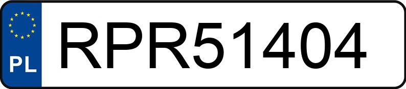 Il numero di registrazione RPR 51404 ha PEUGEOT Partner 1.5 BlueHDi MR`19 E6.4 2.4t Standard - RPR51404