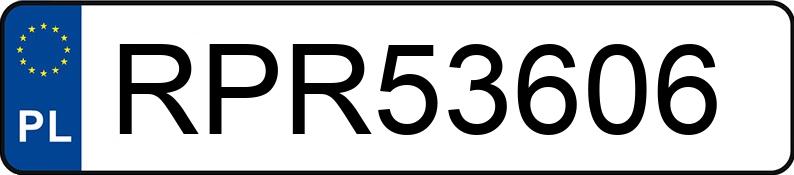 Numer rejestracyjny RPR 53606 posiada AUDI A8 - RPR53606