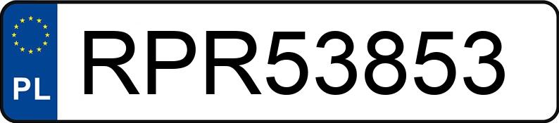 Numer rejestracyjny RPR 53853 posiada AUDI A6 1.8 Kat. MR`97 4B T Tiptronic - RPR53853