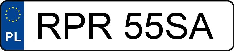 Numer rejestracyjny RPR 55SA posiada SKODA Octavia 1.6 MR`01 E4 Tour - RPR55SA