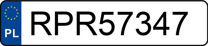 Numer rejestracyjny RPR 57347 posiada AUDI A4 Quattro 2.0 TFSI MR`15 E6 B9 S tronic - RPR57347