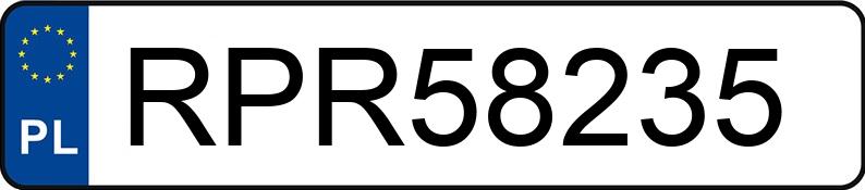 El número de registro RPR 58235 tiene PEUGEOT 2008 - RPR58235