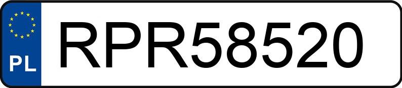 Numer rejestracyjny RPR 58520 posiada FIAT Seicento 1.1 Kat. MR`98 Active Brush - RPR58520