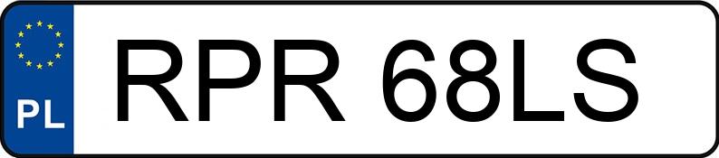 Numer rejestracyjny RPR 68LS posiada RENAULT Laguna II 1.9 DCI MR`01 E3 - RPR68LS Numer rejestracyjny RPR 68LS posiada RENAULT Laguna II 1.9 DCI MR`01 E3 - RPR68LS