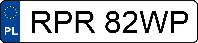 Pirat drogowy w pojeździe o numerach rejestracyjnych RPR82WP