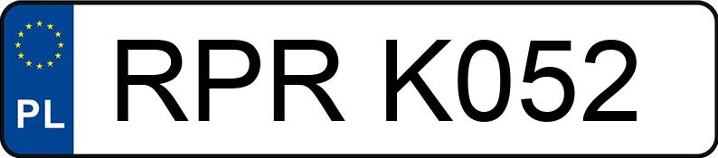 Numer rejestracyjny RPR K052 posiada UAZ 3151 (469) 3151 (469) - RPRK052