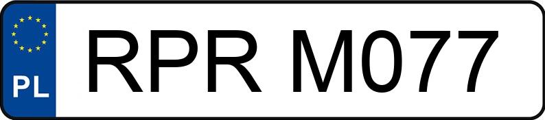 Numer rejestracyjny RPR M077 posiada WARTBURG 353 S 1.3 353 S 1.3 - RPRM077 Numer rejestracyjny RPR M077 posiada WARTBURG 353 S 1.3 353 S 1.3 - RPRM077