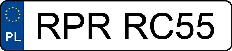 Numer rejestracyjny RPR RC55 posiada SIMSON Skutery S 53 - RPRRC55