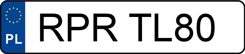 Numer rejestracyjny RPR TL80 posiada URSUS C 330 - RPRTL80