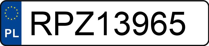 Numer rejestracyjny RPZ 13965 posiada IVECO DAILY 35 C15 - RPZ13965 Numer rejestracyjny RPZ 13965 posiada IVECO DAILY 35 C15 - RPZ13965