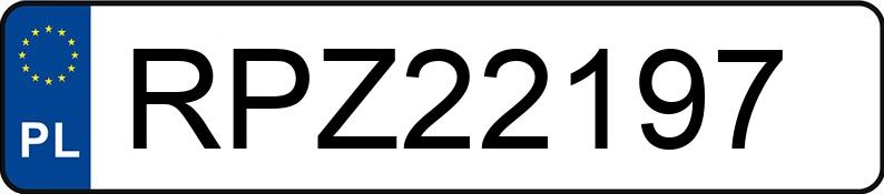 Numer rejestracyjny RPZ 22197 posiada PEUGEOT 206 1.6 MR`03 E3 Roland Garros - RPZ22197