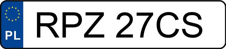 Numer rejestracyjny RPZ 27CS posiada VOLKSWAGEN Passat 1.8i Kat. MR`88 GL - RPZ27CS Numer rejestracyjny RPZ 27CS posiada VOLKSWAGEN Passat 1.8i Kat. MR`88 GL - RPZ27CS
