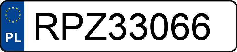 Numer rejestracyjny RPZ 33066 posiada DAIMLER-BENZ 1843 - RPZ33066
