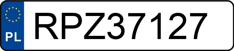 Numer rejestracyjny RPZ 37127 posiada AUDI A4 - RPZ37127 Numer rejestracyjny RPZ 37127 posiada AUDI A4 - RPZ37127