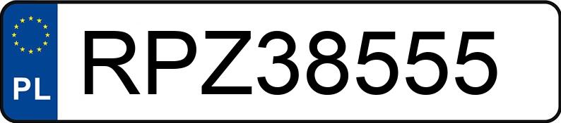Numer rejestracyjny RPZ 38555 posiada OPEL Zafira 1.8 MR`06 E4 Sport Easytronic - RPZ38555 Numer rejestracyjny RPZ 38555 posiada OPEL Zafira 1.8 MR`06 E4 Sport Easytronic - RPZ38555