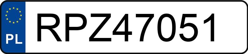 Numer rejestracyjny RPZ 47051 posiada BMW 735IA - RPZ47051 Numer rejestracyjny RPZ 47051 posiada BMW 735IA - RPZ47051