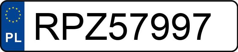 Numer rejestracyjny RPZ 57997 posiada OPEL Antara 2.2 CDTI DPF MR`11 E5 - RPZ57997