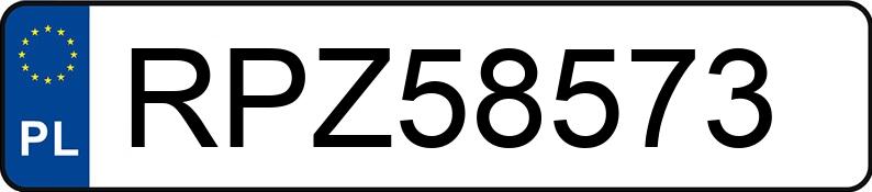 Numer rejestracyjny RPZ 58573 posiada KIA Sportage 2.0 GDI MR`14 E5 M - RPZ58573