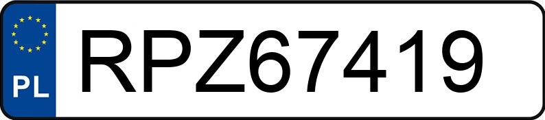 Numer rejestracyjny RPZ 67419 posiada OPEL CORSA - RPZ67419
