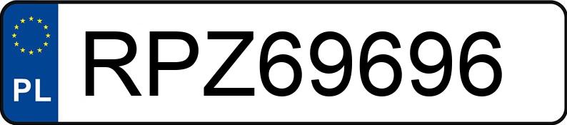 Numer rejestracyjny RPZ 69696 posiada MITSUBISHI PAJERO - RPZ69696 Numer rejestracyjny RPZ 69696 posiada MITSUBISHI PAJERO - RPZ69696