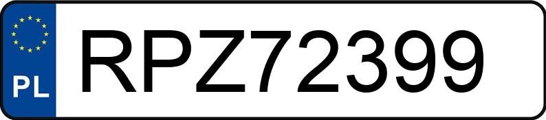 Numer rejestracyjny RPZ 72399 posiada HYUNDAI Tucson 1.6 GDI MR`15 E6 Classic - RPZ72399