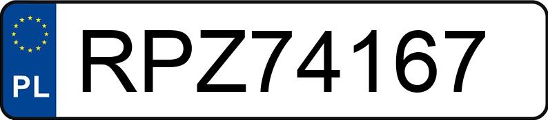 Numer rejestracyjny RPZ 74167 posiada BMW 520i Kat. MR`03 E3 E60 520i Kat. MR`03 E3 E60 - RPZ74167